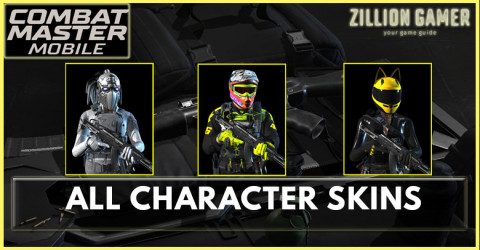 All Character Skins List - Combat Master Mobile
