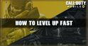 Call of Duty Mobile: How To Level Up Fast - zilliongamer